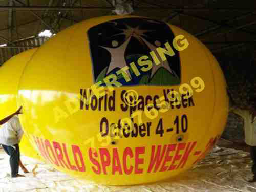 advertising balloon isro